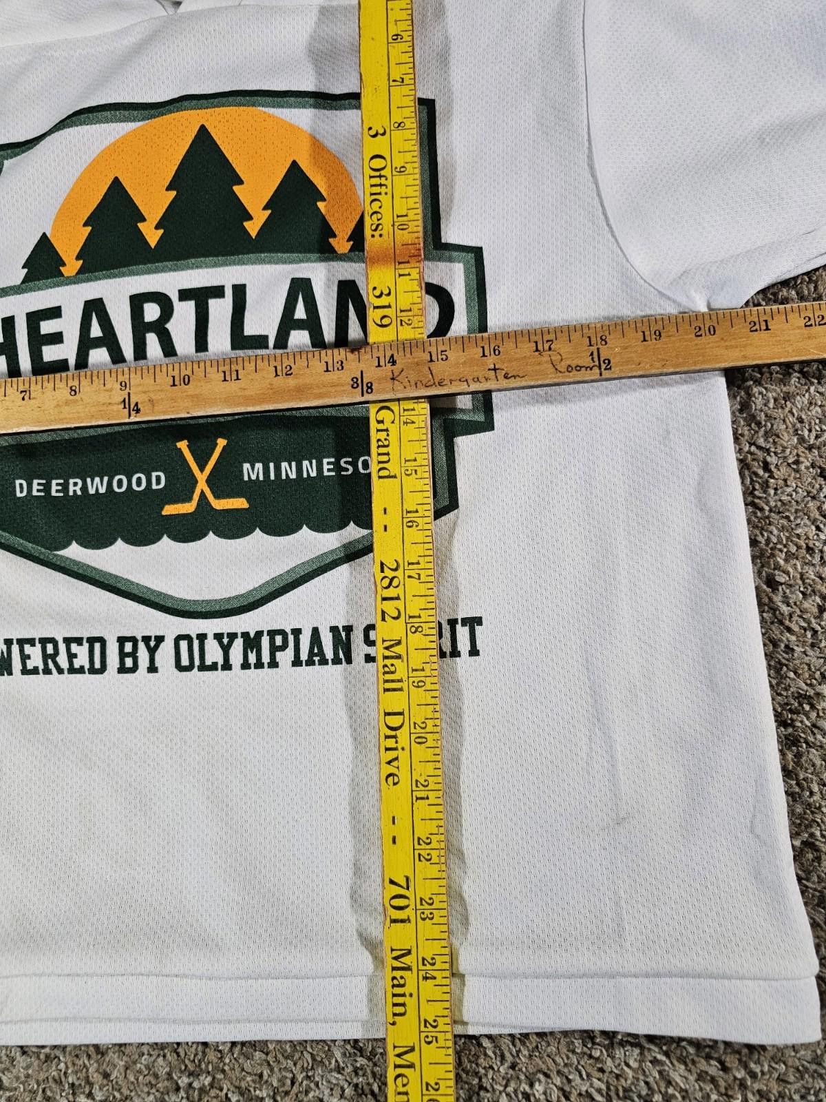K1X K1 Heartland Hockey Camps YL Jersey White McCardle Size ONE SIZE - 5 Thumbnail