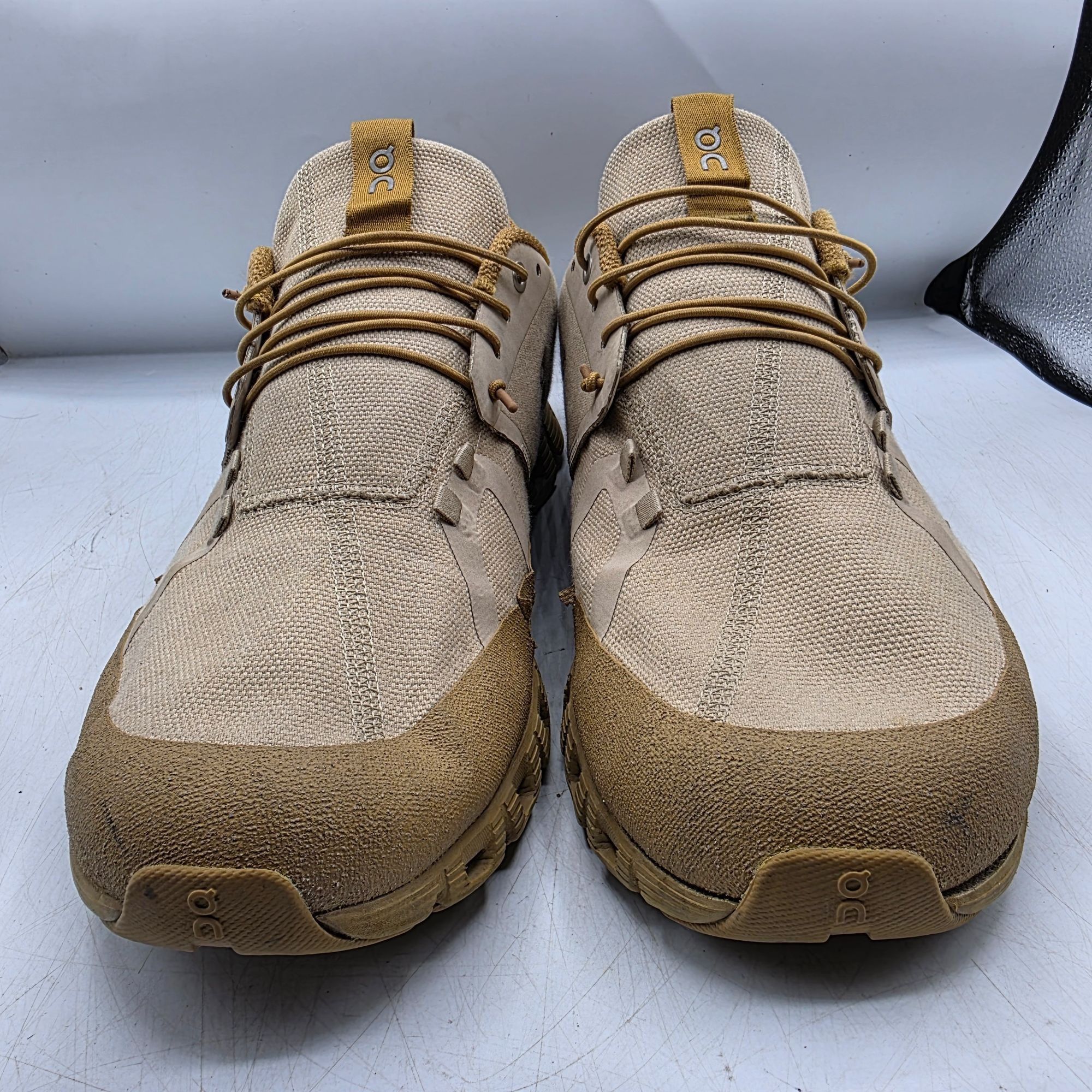On On Cloud Running Dip Mens 12.5 Beige Tan Athletic Shoes Walk Size US 12.5 / EU 45-46 - 13 Thumbnail