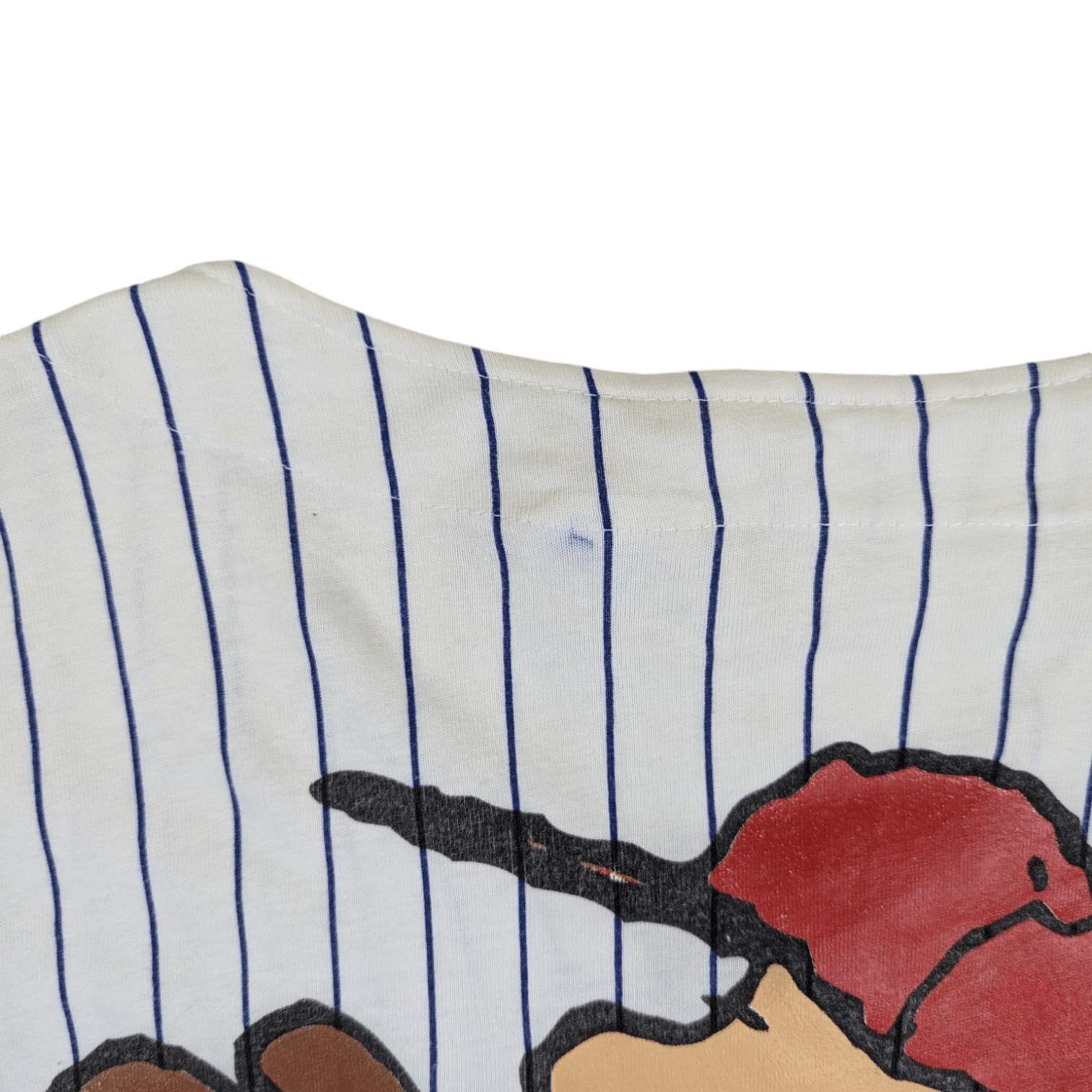 MLB Vintage 90's PEANUTS Big Logo Baseball Shirt Size US XL / EU 56 / 4 - 12 Thumbnail