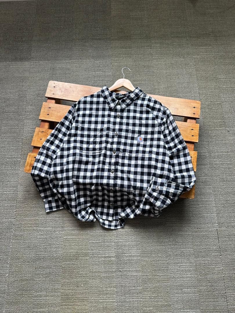 Carhartt Wip CARHARTT WIP FLANNEL SHIRT Size US XXL / EU 58 / 5 - 1 Thumbnail
