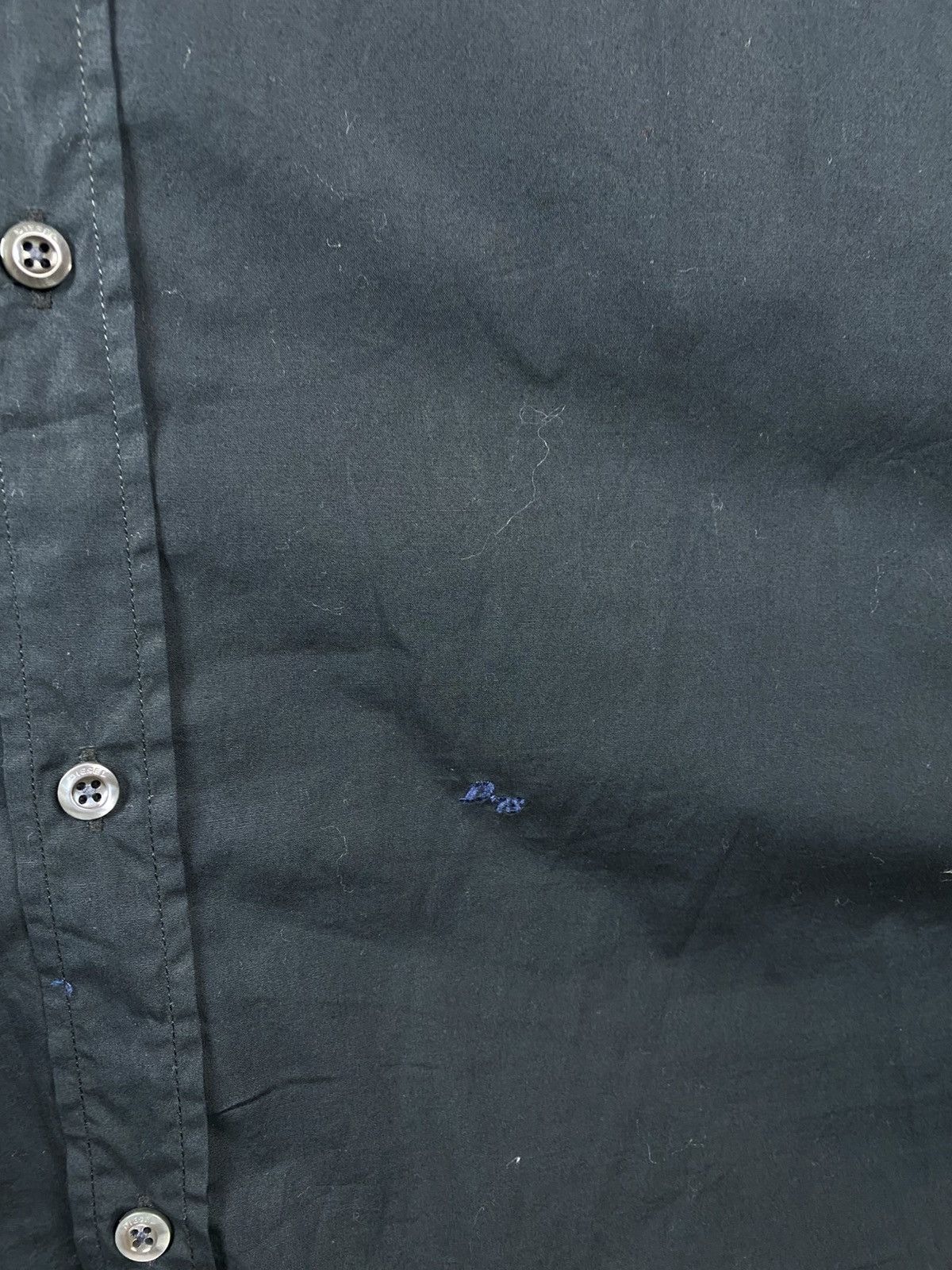 Diesel 🍇Shirt Button Up Diesel Slim Fit Denim Color Designer Tee🍇 Size US XL / EU 56 / 4 - 6 Thumbnail