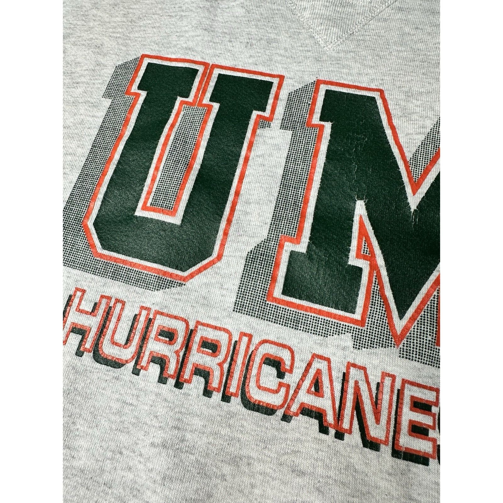 Russell Athletic Vintage University of Miami Hurricanes Sweatshirt Size XXL Size US XXL / EU 58 / 5 - 6 Thumbnail
