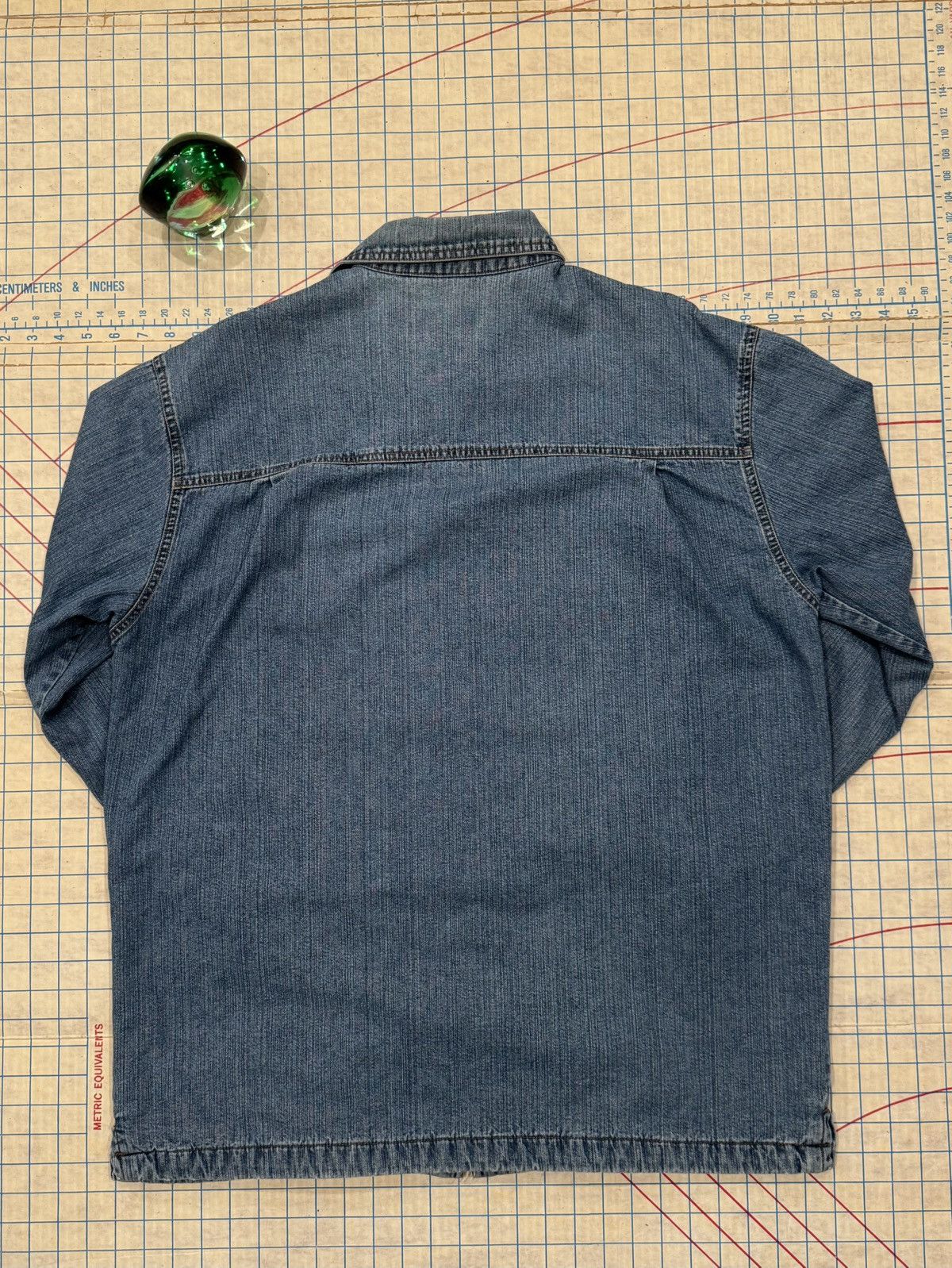 Chaps Ralph Lauren Vintage Chaps Ralph Lauren Denim Button Up Red Fleece Liner Size US L / EU 52-54 / 3 - 9 Thumbnail