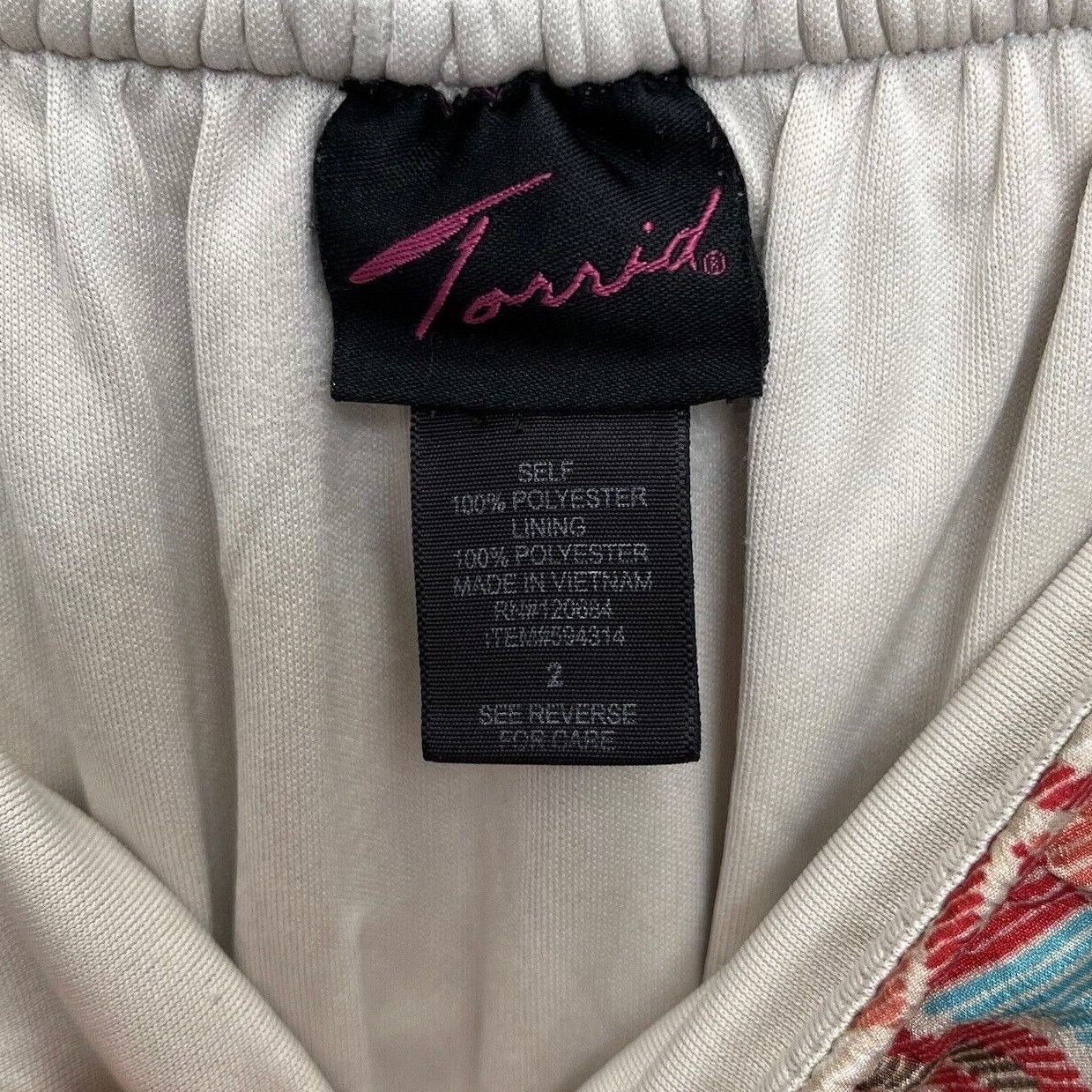 Vintage Torrid | Strapless Tiered Boho Maxi Dress Size 2 Aztec Size XXL / US 16-18 / IT 52-54 - 5 Thumbnail