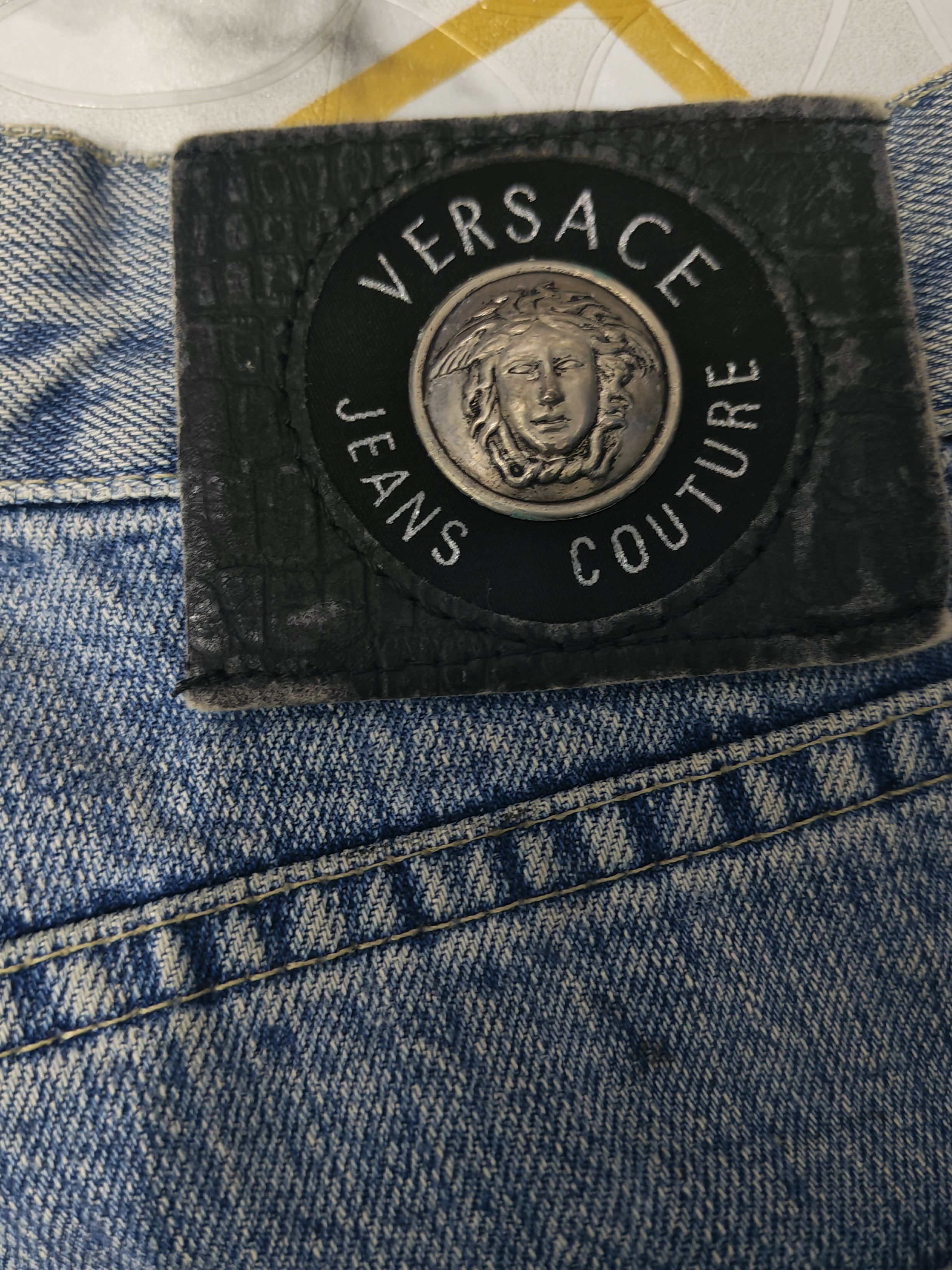 Versace Versace Jeans Couture Light Wash Denim Pants Size US 32 / EU 48 - 5 Thumbnail