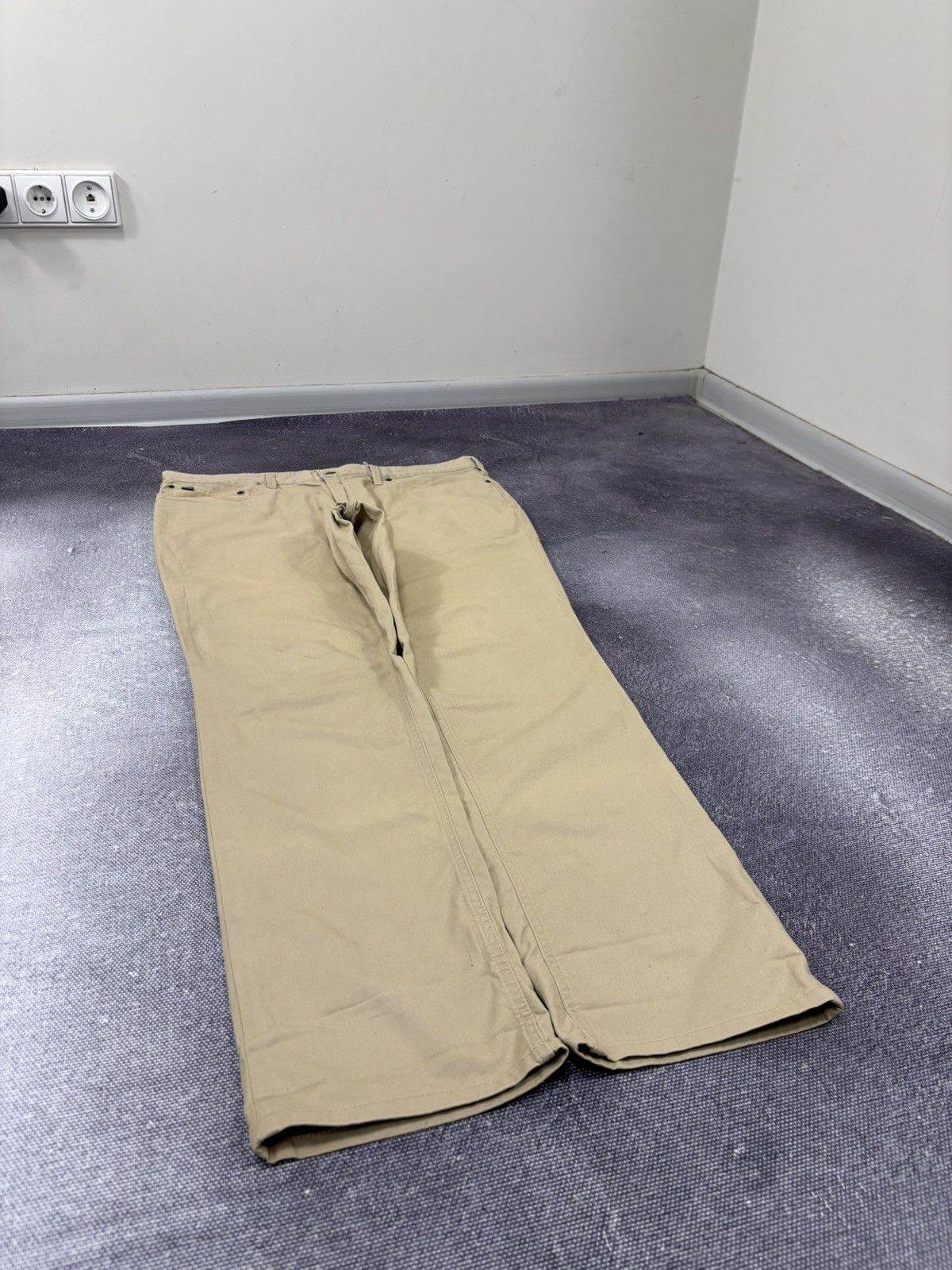 Polo Ralph Lauren Polo Ralph Lauren Men’s Beige Stretch Chino Pants Trousers Size US 36 / EU 52 - 3 Thumbnail