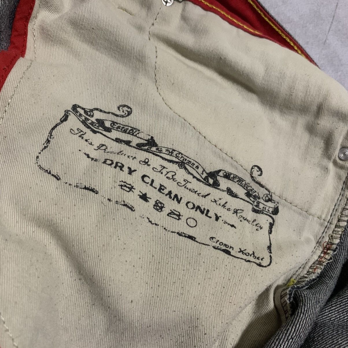 Other Y2K Crown Holder Embroidery Jorts Denim Pants Size US 38 / EU 54 - 14 Thumbnail