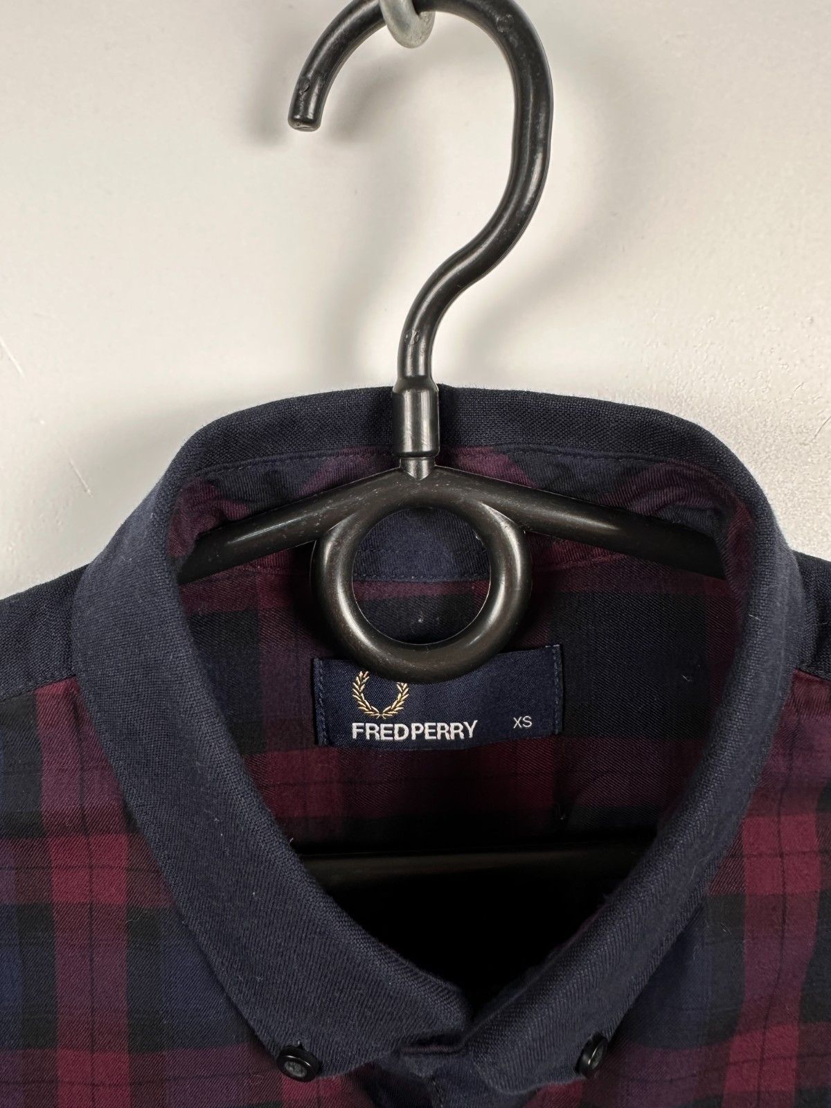 Fred Perry Fred Perry Mens Shirt Button Down Long Sleeve Check Size XS Size US XS / EU 42 / 0 - 5 Thumbnail