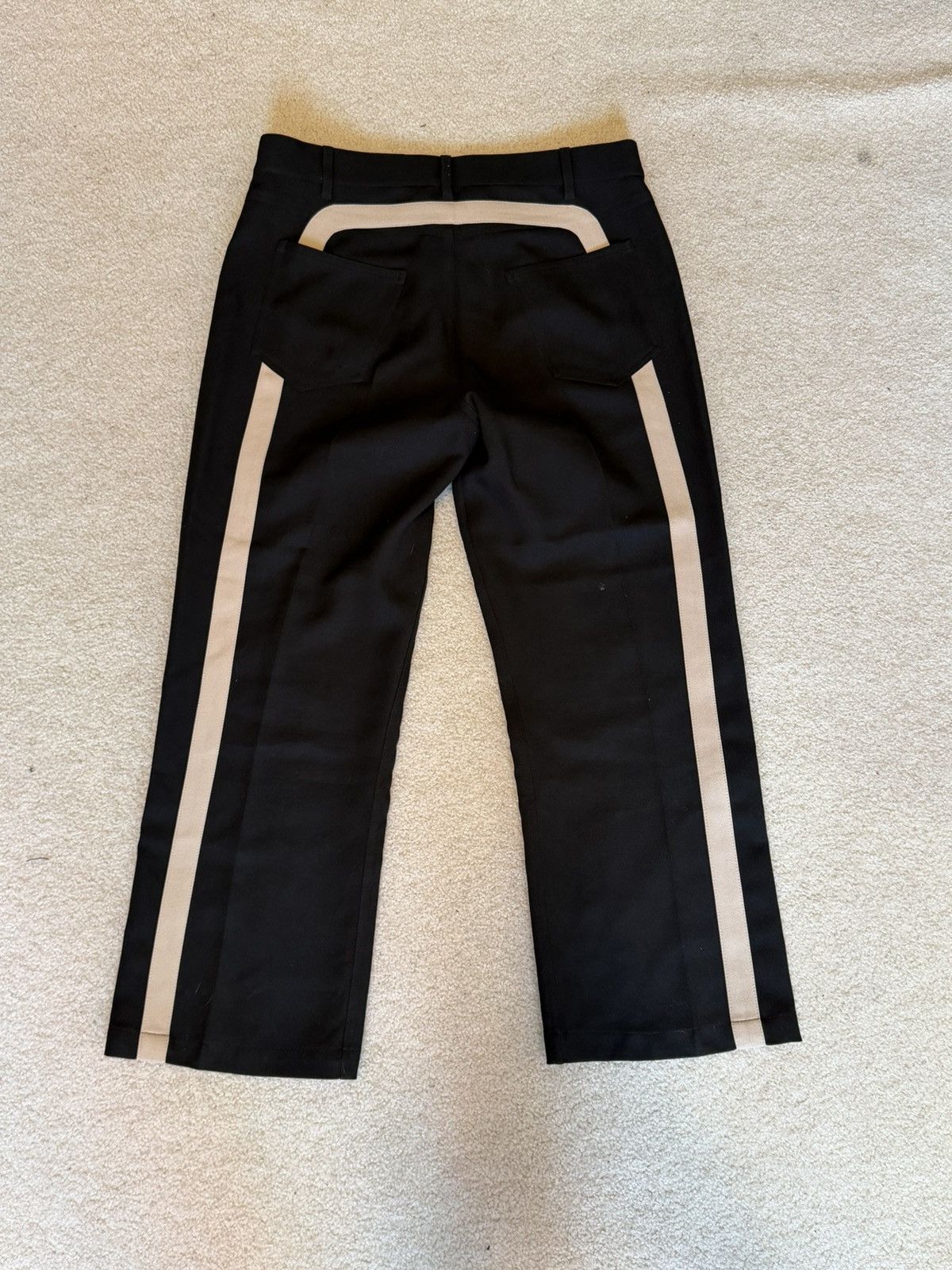Random Identities SSESNE Black Officer Pants Size US 32 / EU 48 - 1 Thumbnail