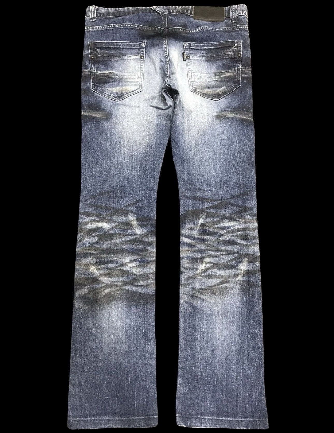 Tornado Mart Tornado Mart Japan Claw Mark Fades Denim F277 Size US 33 - 2 Thumbnail