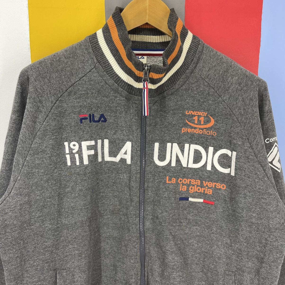 Fila FILA UNDICI Zipper Sweatshirt #1966/12 Size US XL / EU 56 / 4 - 2 Thumbnail