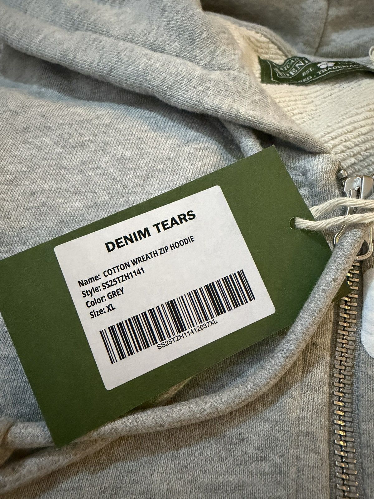 DENIM TEARS Hoodie ZIP DENIM TEARS Size US XL / EU 56 / 4 - 6 Thumbnail
