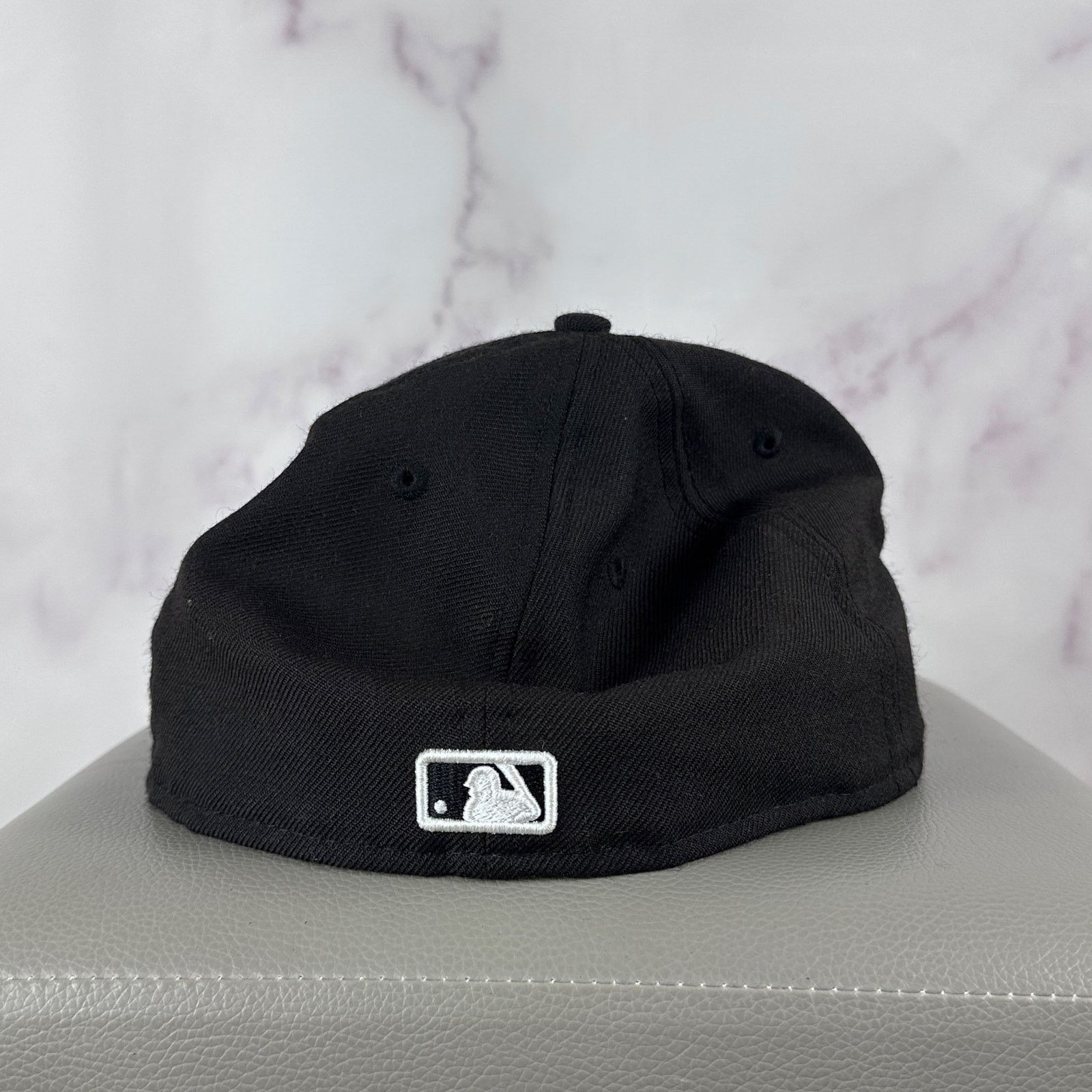 New Era New York Yankees Black Fitted Size ONE SIZE - 5 Thumbnail