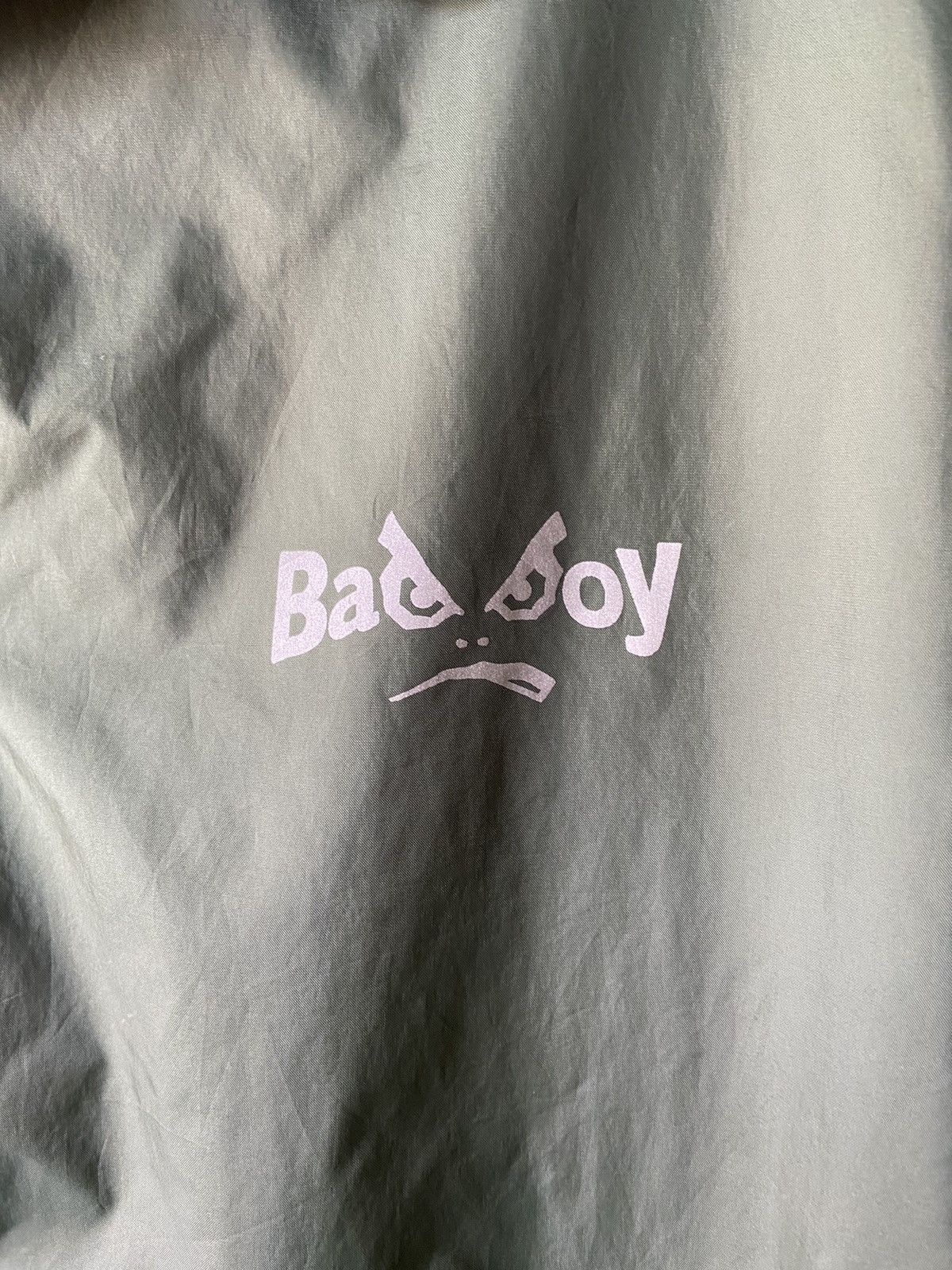 Japanese Brand × Vintage Vintage Bad boy big logo nylon windbreaker buttom jacket Size US L / EU 52-54 / 3 - 2 Thumbnail