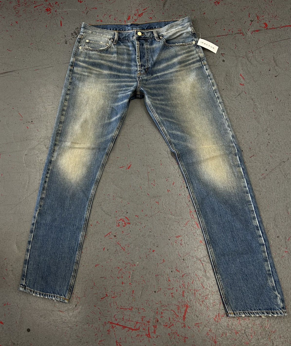 Essentials Fear of God Essentials “Dark Indigo” Jeans Size 34 NEW Size US 34 / EU 50 - 1 Thumbnail