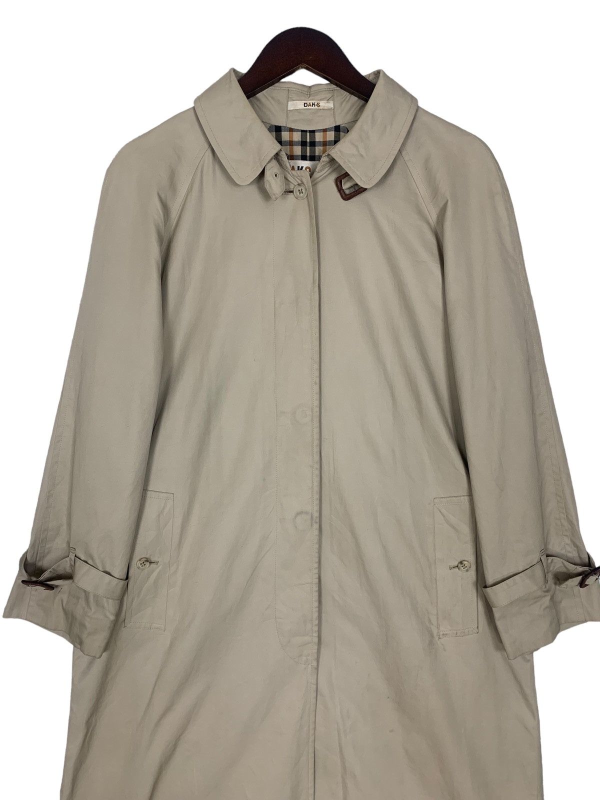 DAKS × Designer Daks By Simpson Ltd England Designer Luxury long Coat Size M / US 6-8 / IT 42-44 - 1 Thumbnail