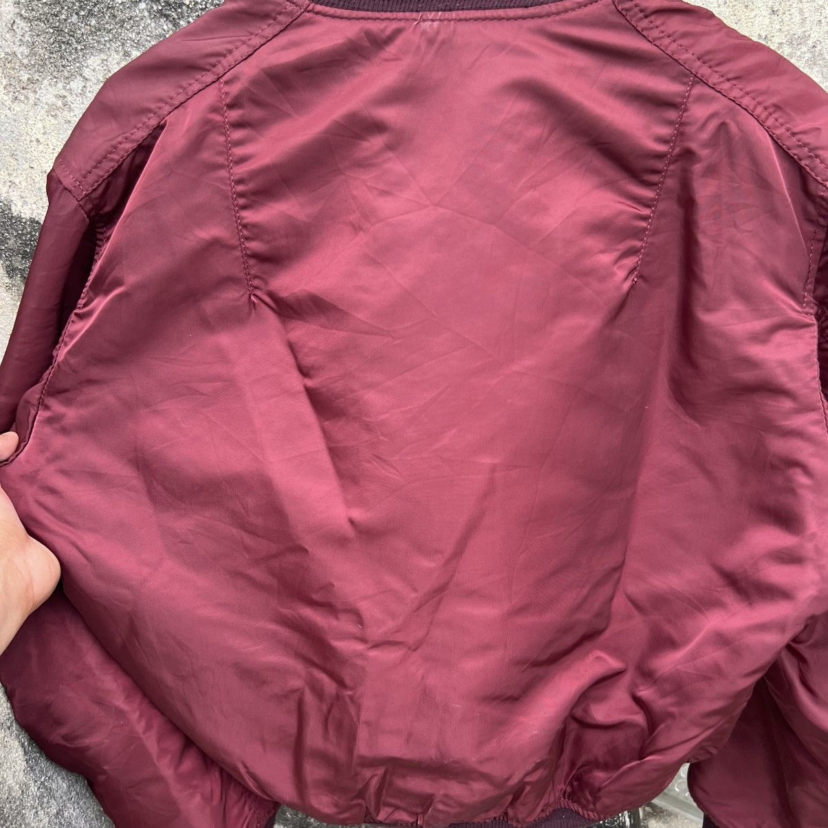 Alpha Industries “VINTAGE” INTERMEDIATE MA-1 ALPHA INDUSTRIES BOMBER JACKET Size US L / EU 52-54 / 3 - 13 Thumbnail