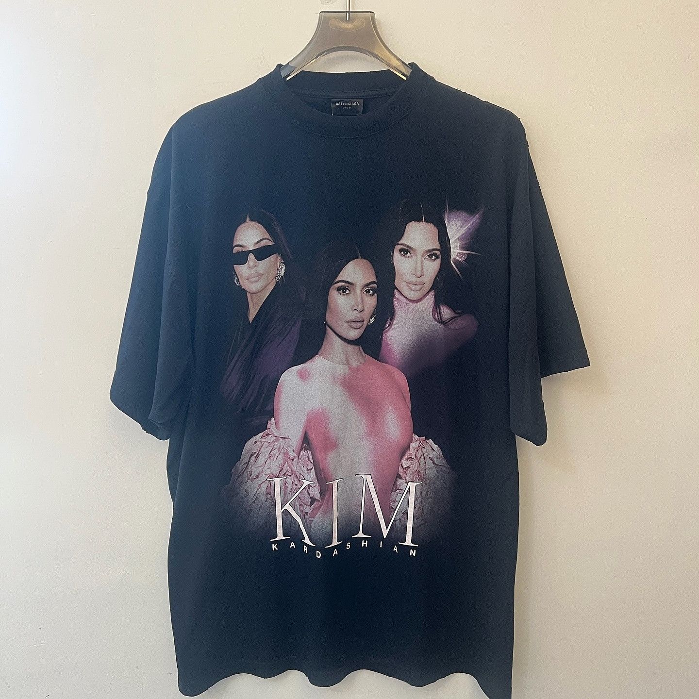Balenciaga Balenciaga Kim Kardashian Graphic Short Sleeve Tee 