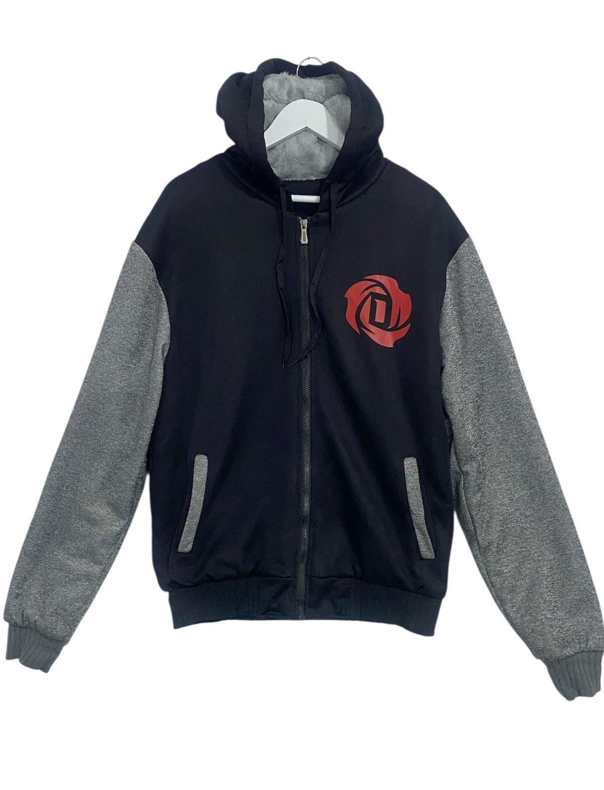 NBA × Vintage Chicago Bulls Derrick Rose Hoodie Zipper Size US L / EU 52-54 / 3 - 3 Thumbnail