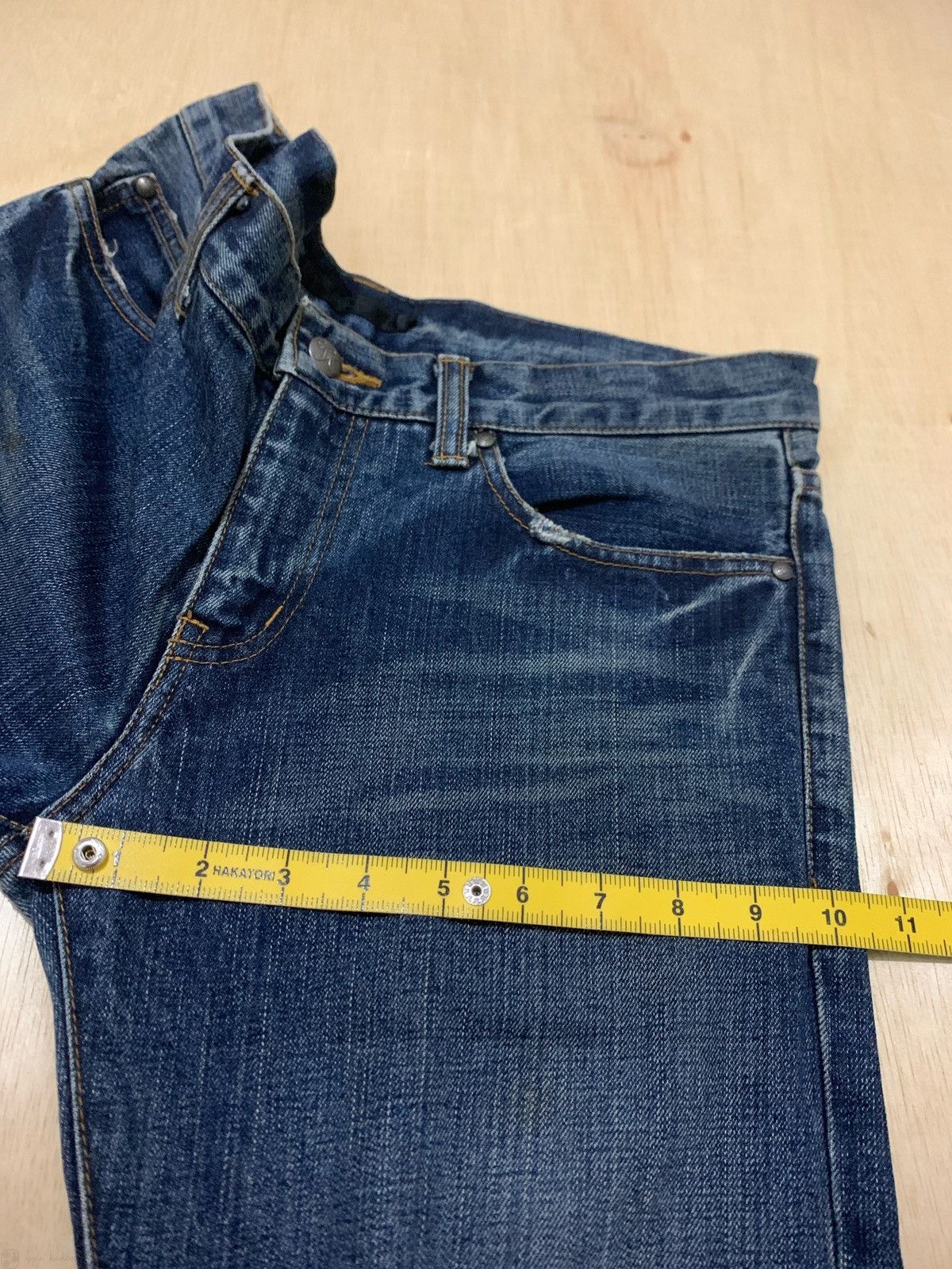 20471120 × If Six Was Nine × Japanese Brand Japanese Brand Distressed Denim Rico Jeans Undercover Style Size US 33 - 14 Thumbnail