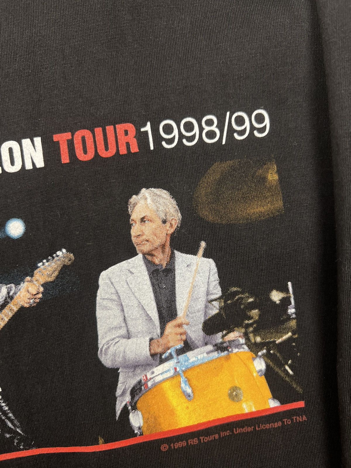 Band Tees × The Rolling Stones × Vintage VINTAGE 1998/99 THE ROLLING STONES BRIDGES TO BABYLON TOUR Size US XL / EU 56 / 4 - 7 Thumbnail