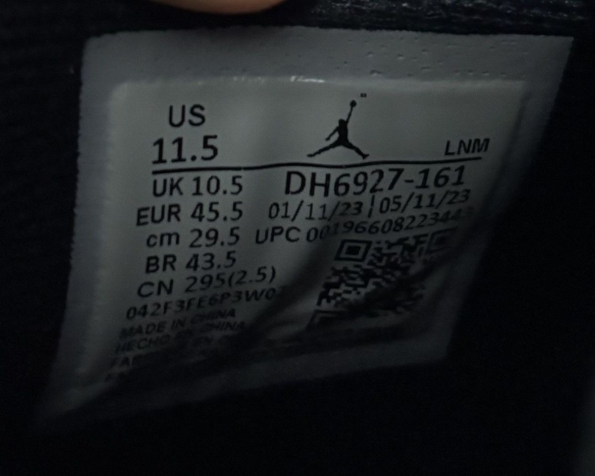 Jordan Brand Jordan 4 Retro Red Cement 2023 Size 11.5 Size US 11.5 / EU 44-45 - 7 Thumbnail