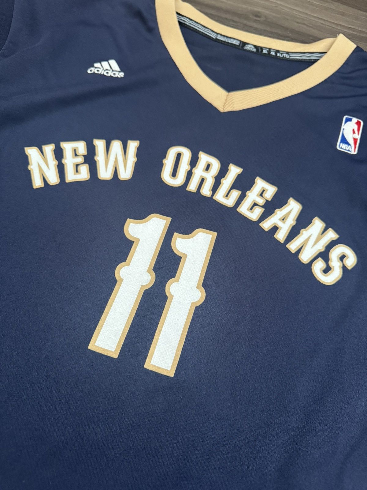 Adidas Jrue Holiday #11 New Orleans Pelicans NBA Basketball Jerse Size US XL / EU 56 / 4 - 3 Thumbnail