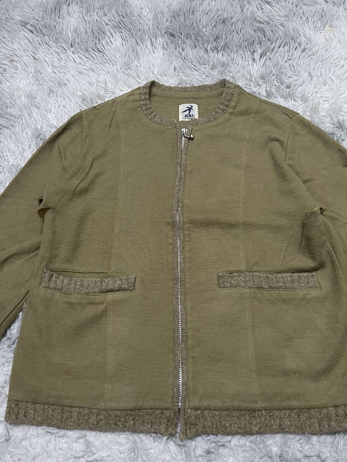 Hai Sporting Gear VINTAGE HAI SPORTING GEAR WOOL LIGHT JACKET DISTRESSED Size US M / EU 48-50 / 2 - 6 Thumbnail