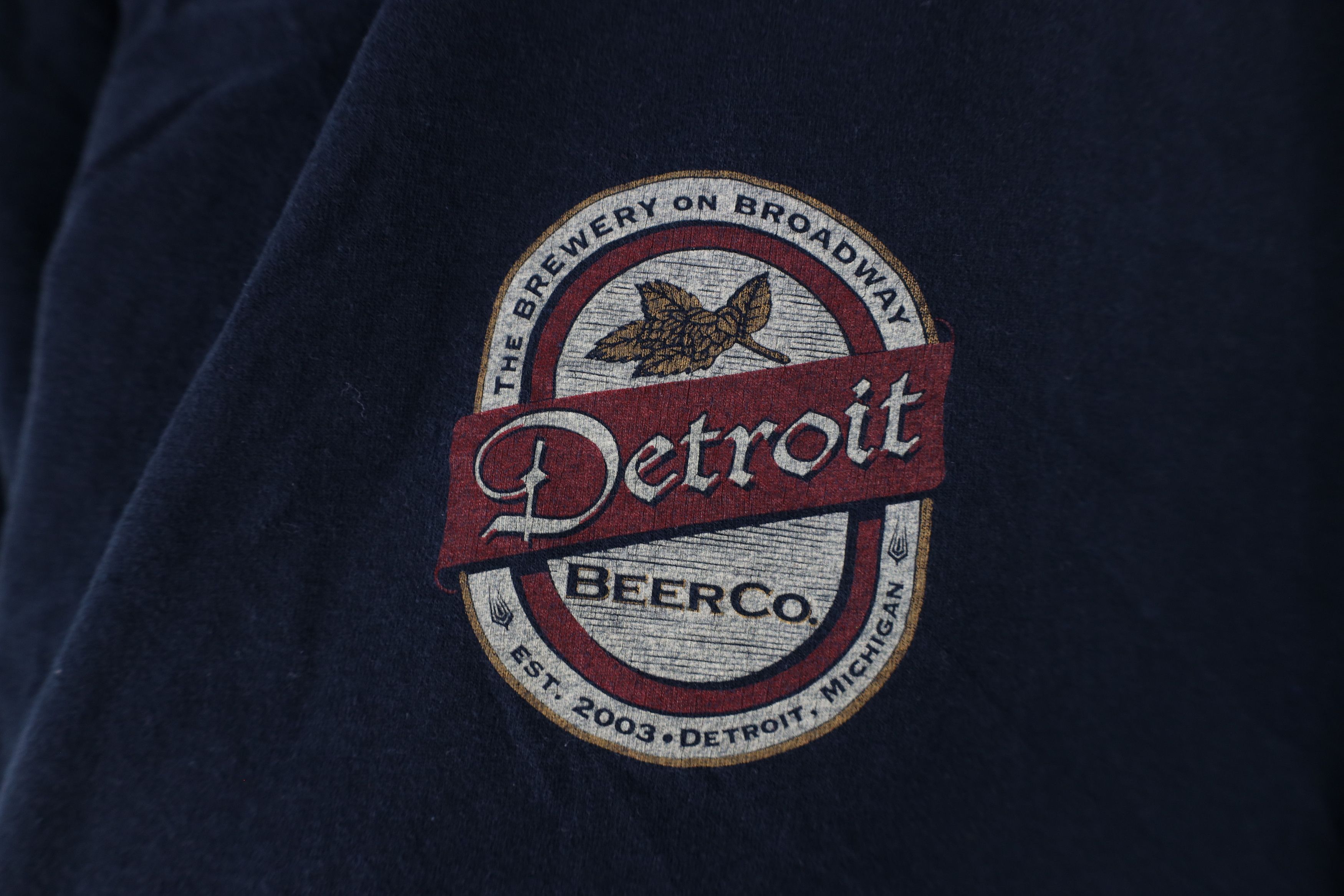 Vintage Vintage Y2K Streetwear Detroit Beer Co Short Sleeve T-Shirt Size US XL / EU 56 / 4 - 4 Thumbnail