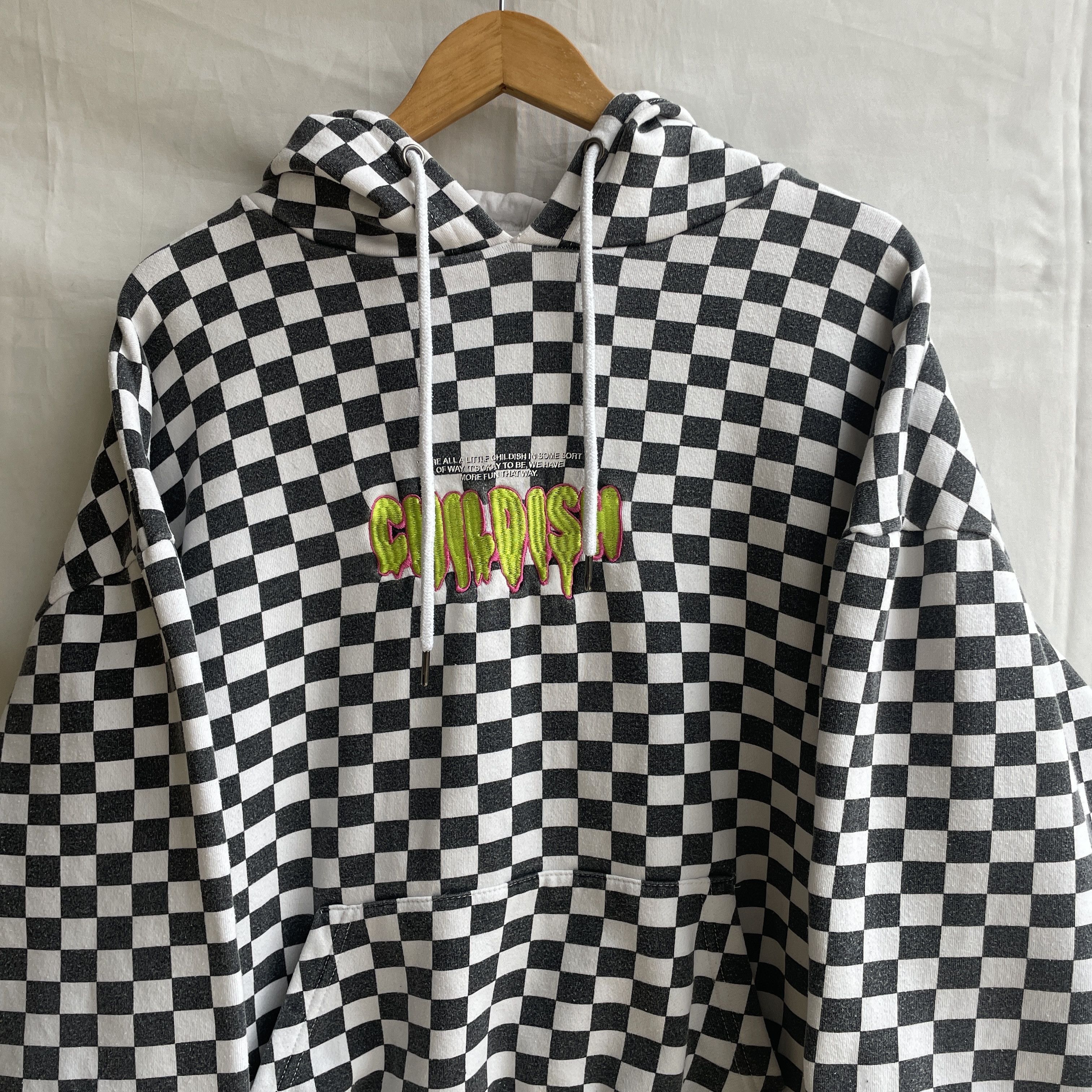 CHILDS Childish Checker Board Skaters Hoodie Size L Size US L / EU 52-54 / 3 - 3 Thumbnail