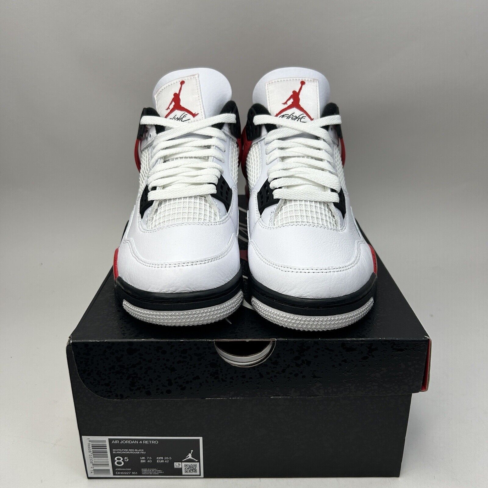 Jordan Brand Nike Air Jordan 4 Retro “Red Cement” 2023 Size US 8.5 / EU 41-42 - 2 Thumbnail