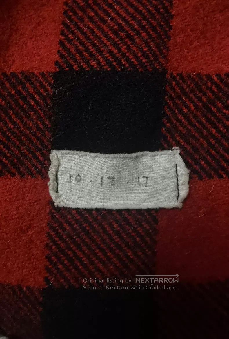 Greg Lauren Greg Lauren Woolen tartan ancient fabric denim patchwork o Size US M / EU 48-50 / 2 - 4 Thumbnail