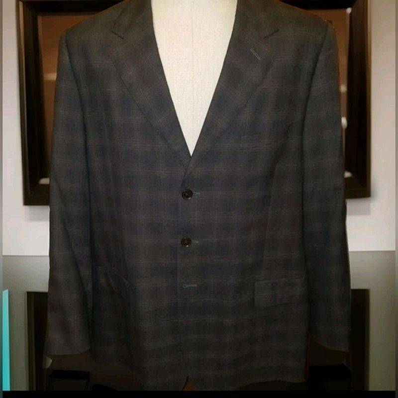 Paul Smith Brand New Paul Smith Wool Blazer Size 48L - 7 Thumbnail