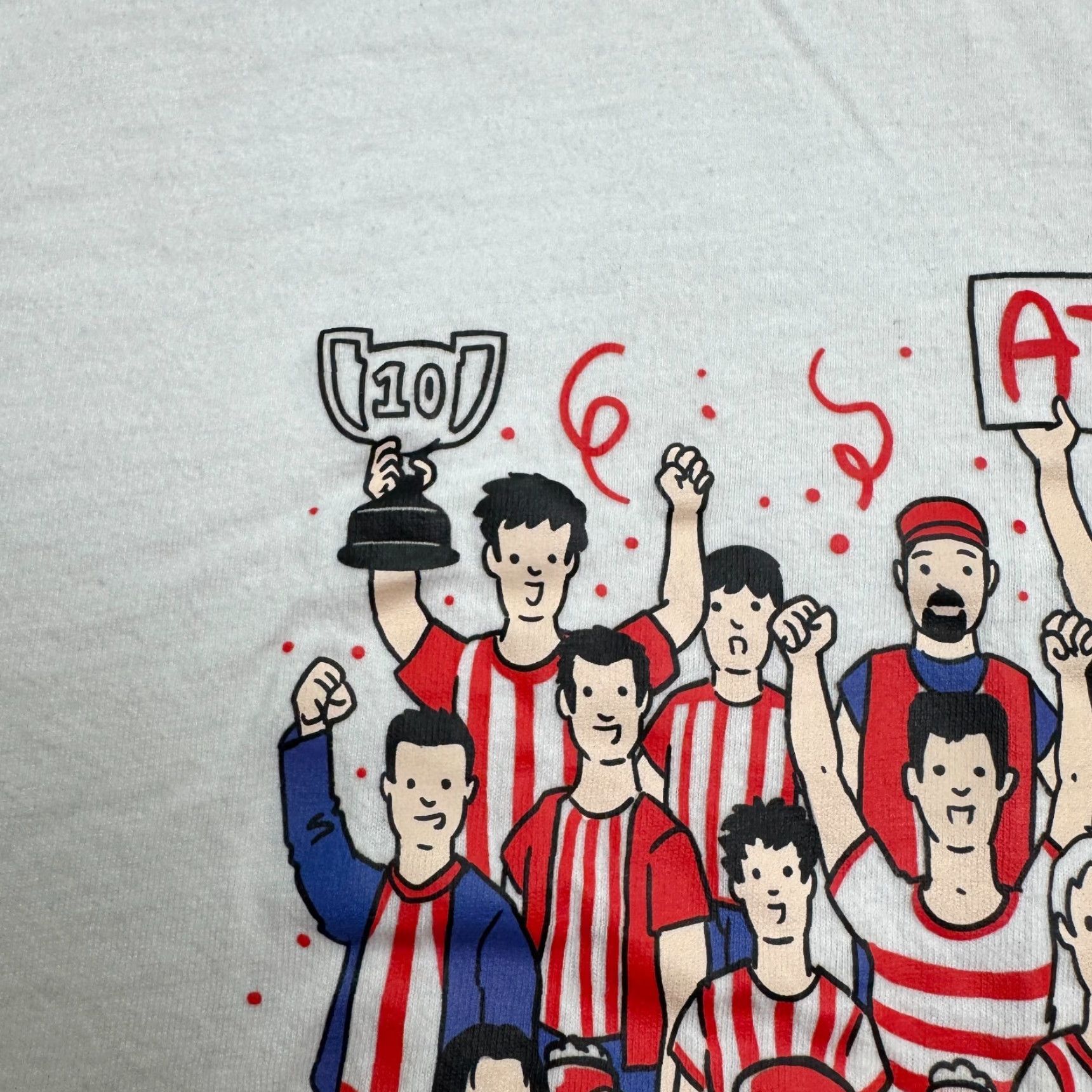 Aldo Friking Where Is Waldo Athletic Graphic Print T-Shirt Medium White Mens Size US M / EU 48-50 / 2 - 5 Thumbnail