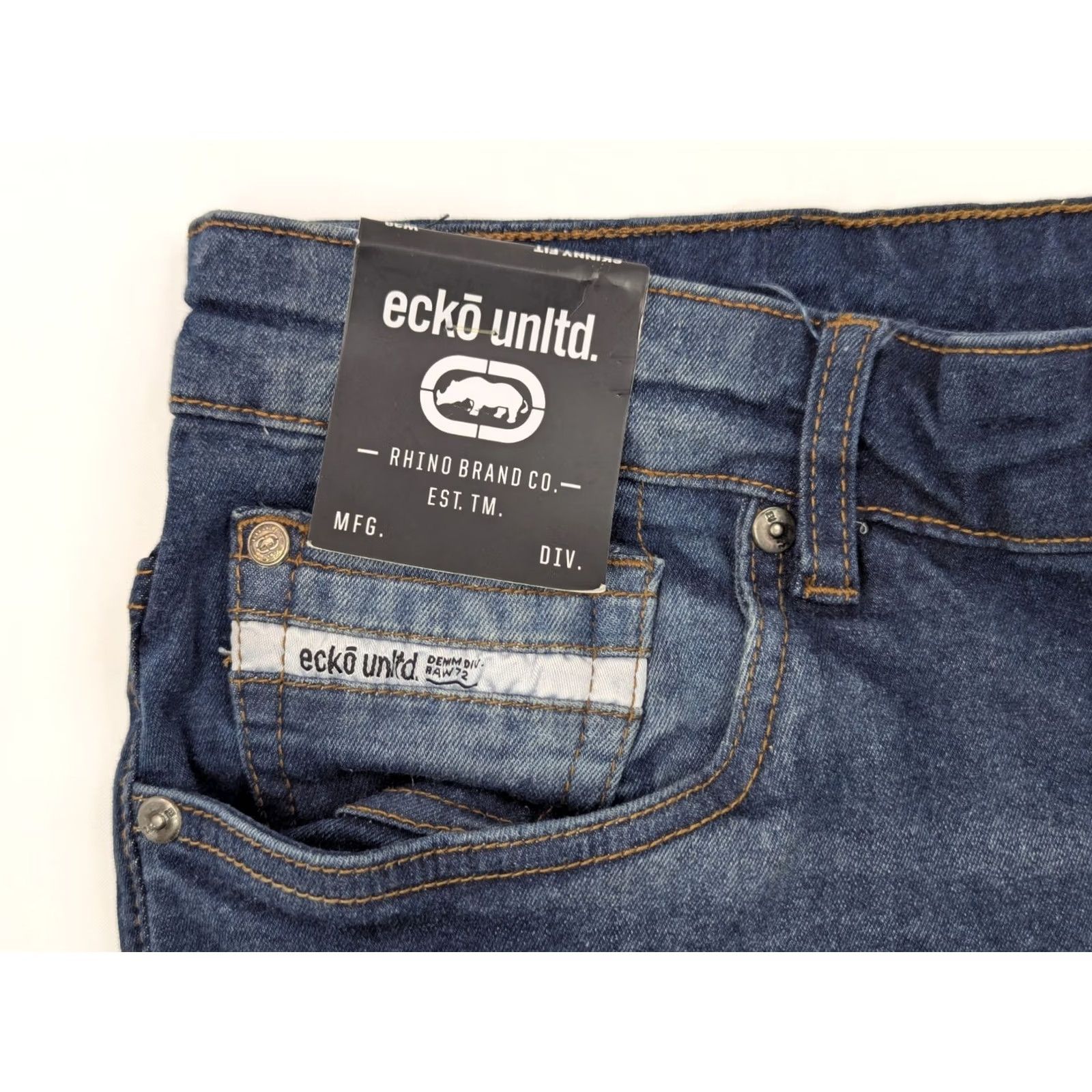 Ecko Unltd. VTG Ecko Unltd Jeans Shirt Distressed Boy? Size US 38 / EU 54 - 7 Thumbnail