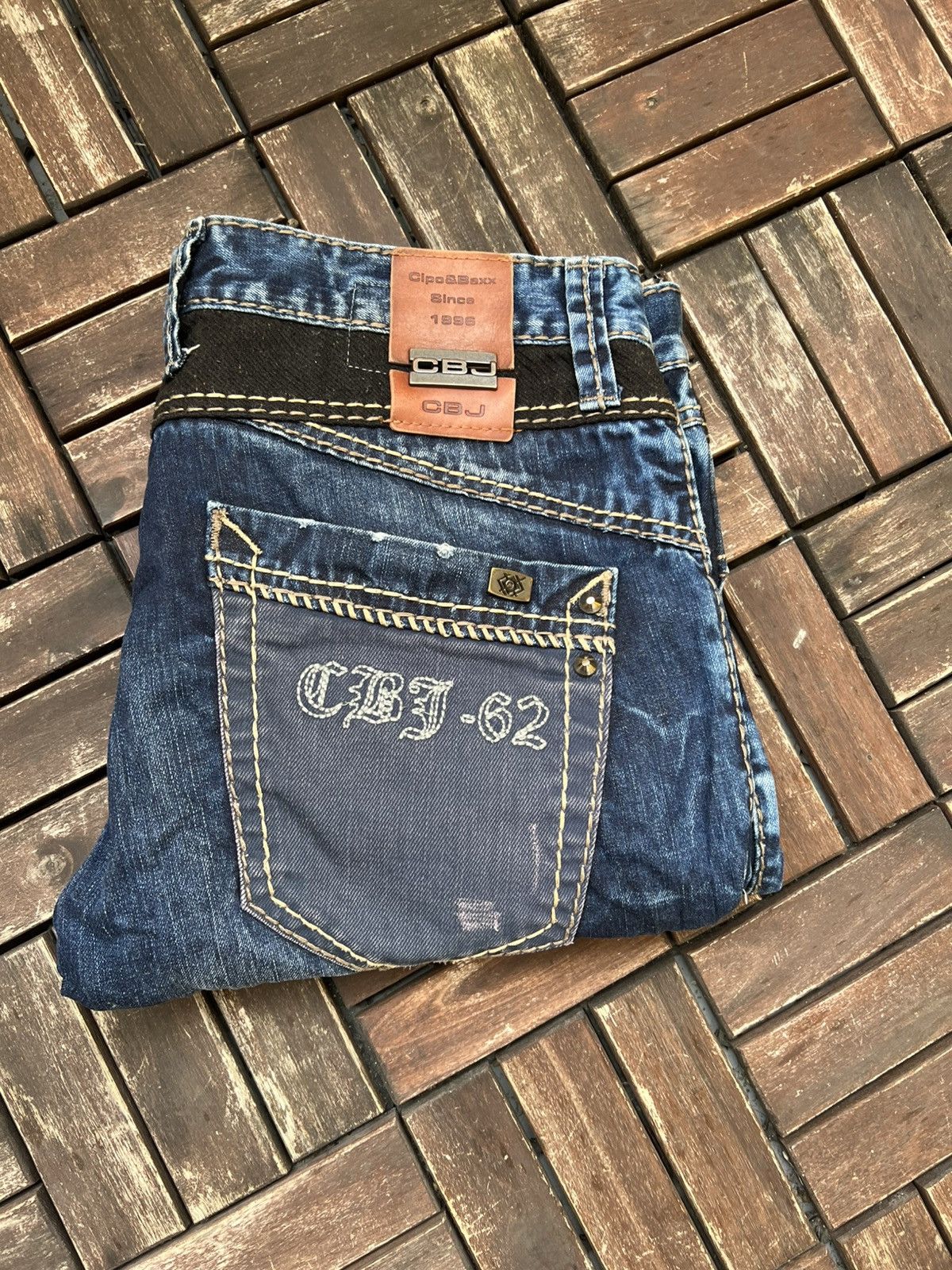 Vintage Jeans Cipo & Baxx Size US 33 - 1 Thumbnail