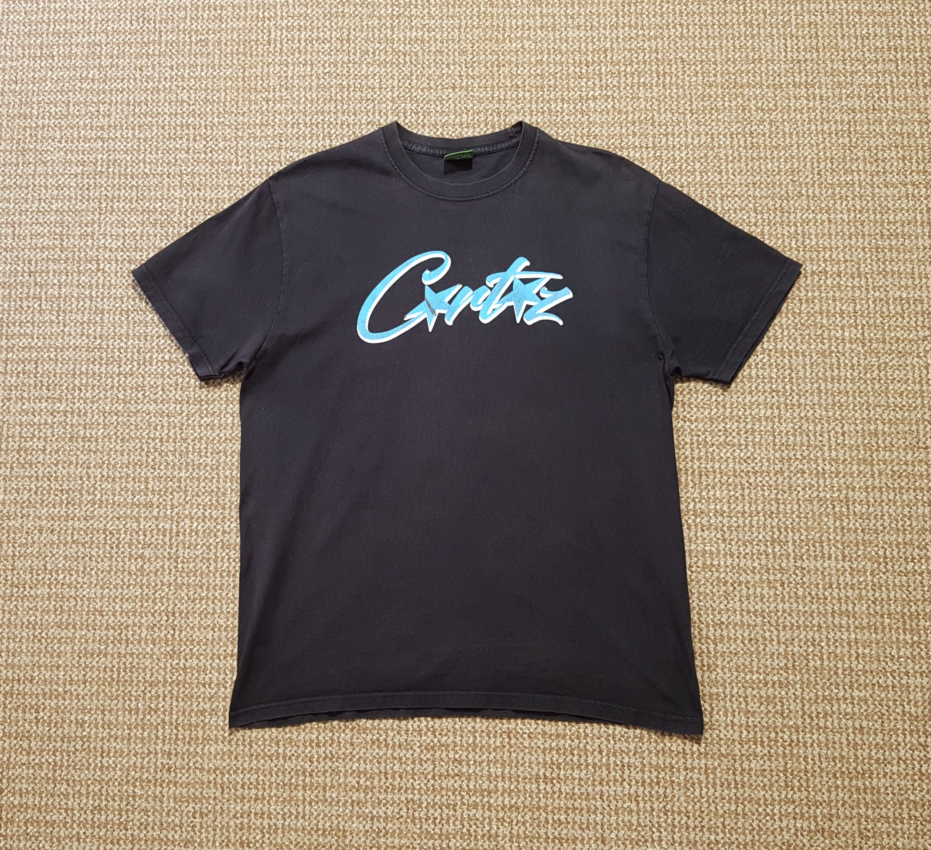 Corteiz Corteiz T shirt Centre Logo Grey Sz S Streetwear Rap | Grailed