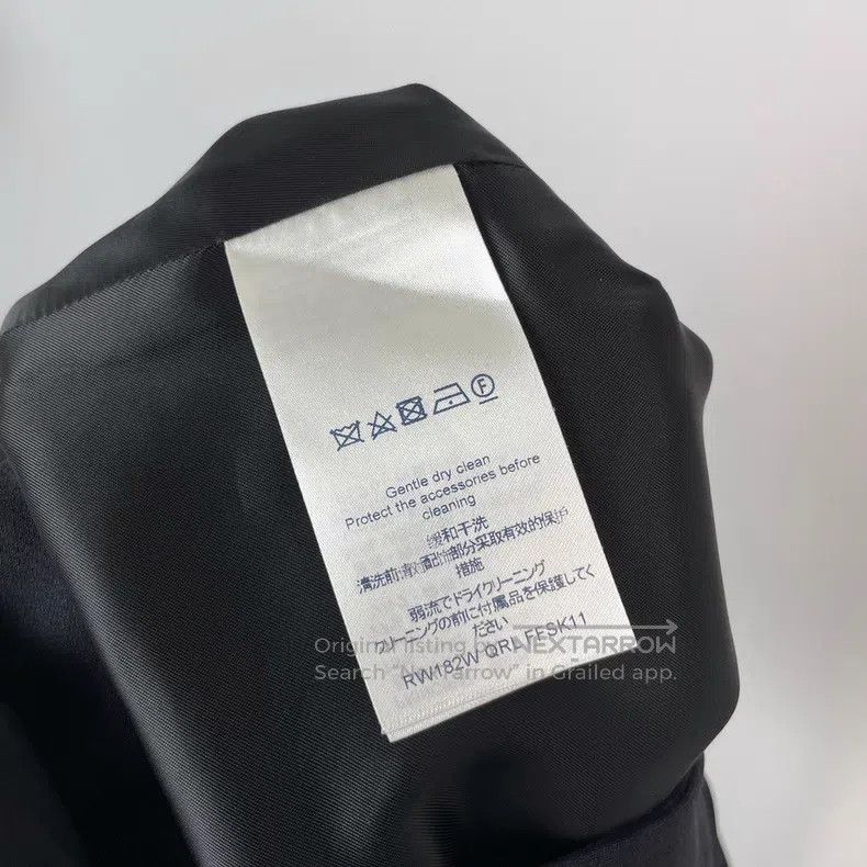 Louis Vuitton Louis Vuitton Black A-line skirt Size 35" - 5 Thumbnail