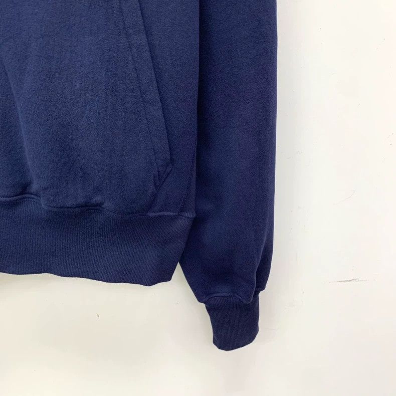 Saint Laurent Paris Saint Laurent Paris Dark blue logo embroidered cotton hood Size US S / EU 44-46 / 1 - 4 Thumbnail