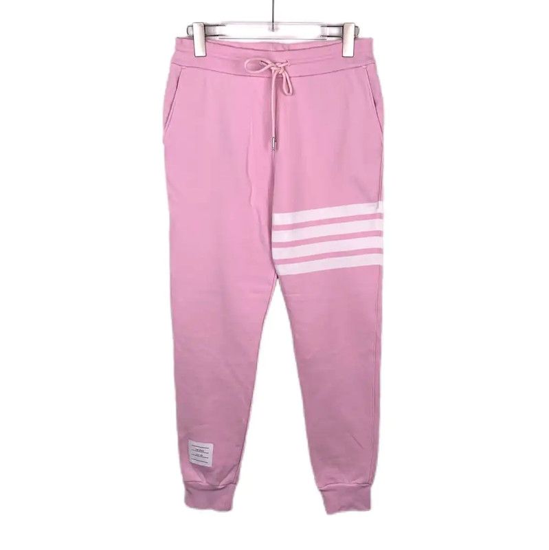 Thom Browne Thom Browne Pink Cotton Casual Pants 0089 Size 23" - 1 Thumbnail
