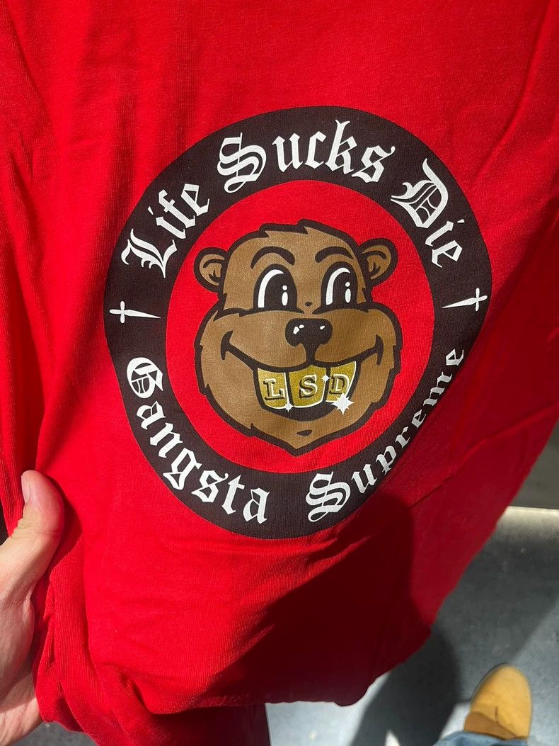Supreme Supreme size l xl Gold Teeth Bear Short Sleeve 2501-Nextarr Size US XL / EU 56 / 4 - 3 Thumbnail
