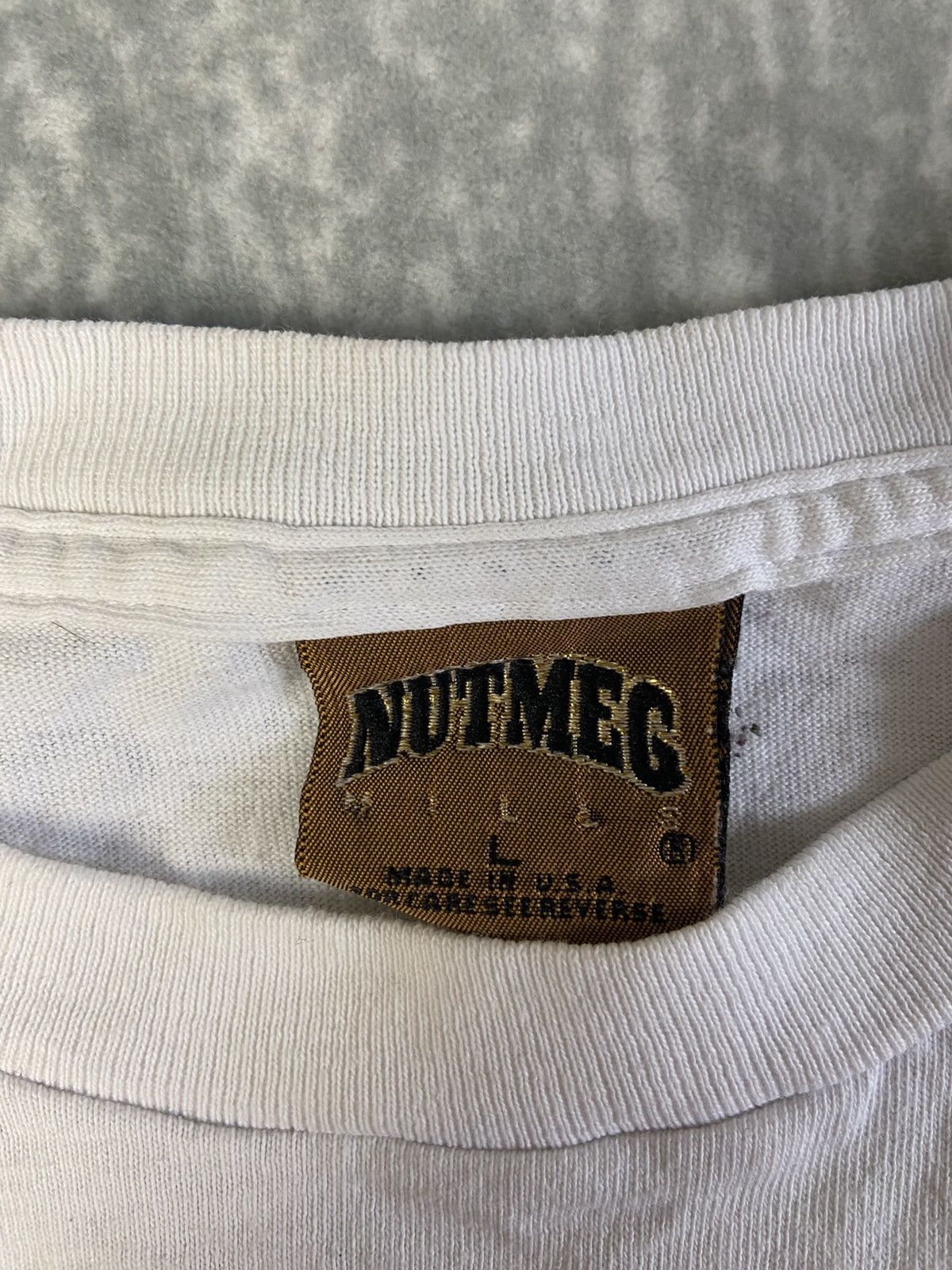 Nutmeg Vintage Nutmeg Cleveland Indians MLB T-Shirt Size US L / EU 52-54 / 3 - 3 Thumbnail