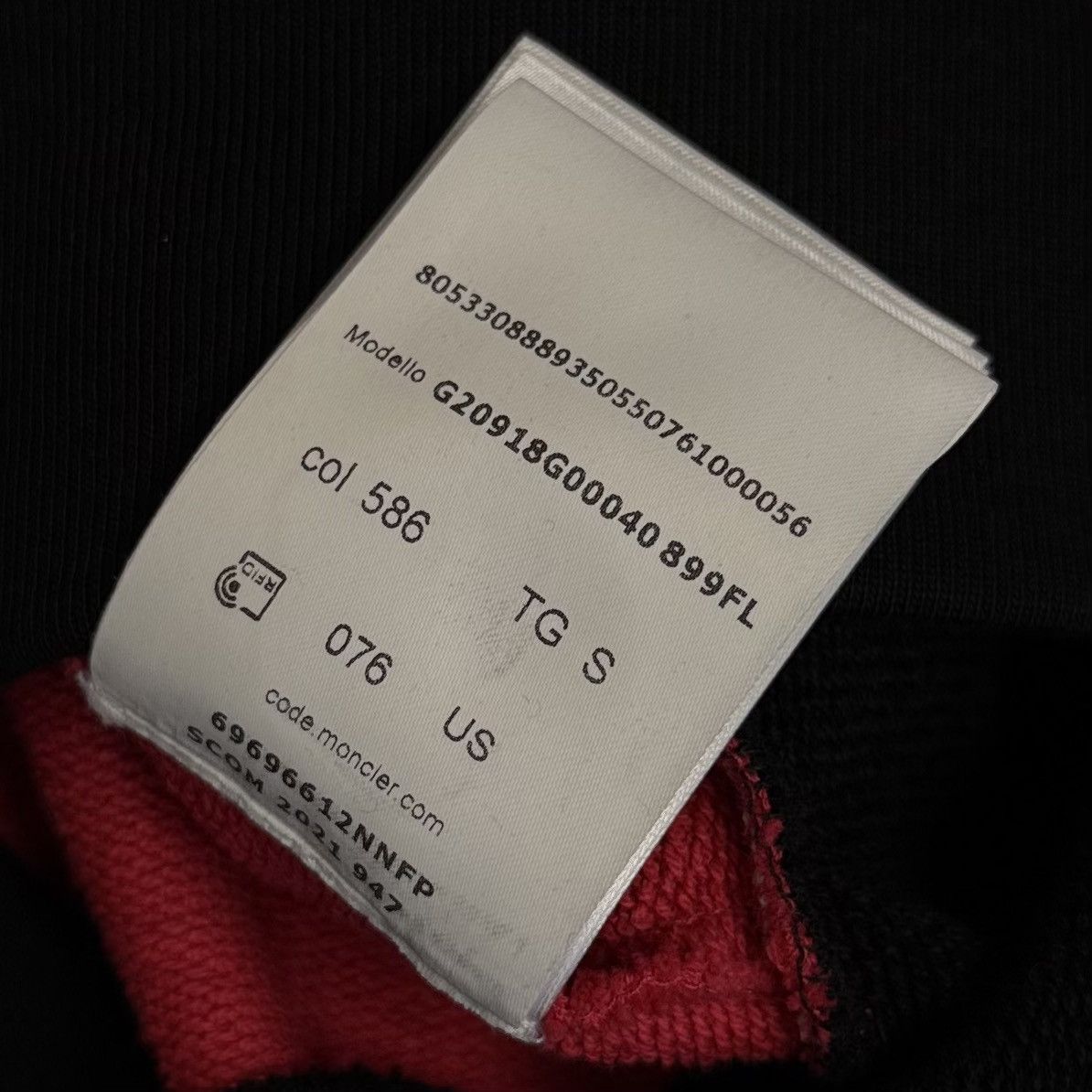 Moncler Moncler Maglia Hoodie Size US S / EU 44-46 / 1 - 5 Thumbnail