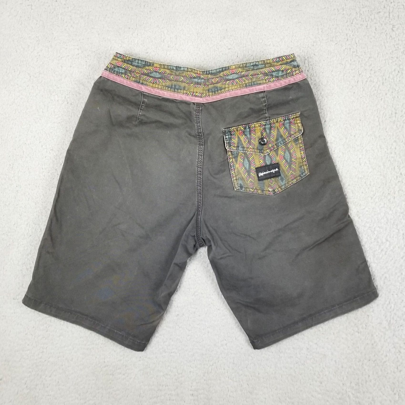 Quiksilver Quiksilver Board Shorts Men 28 Tribal Aztec Water Swim Dry Flight Trunks Size US 28 / EU 44 - 2 Thumbnail