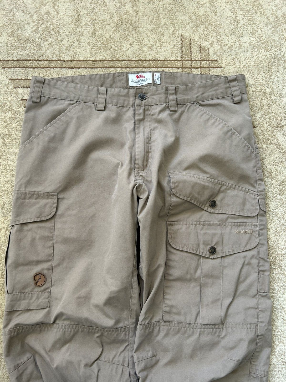 Fjallraven Fjallraven Tan Vidda Pro Trousers Size US 36 / EU 52 - 3 Thumbnail