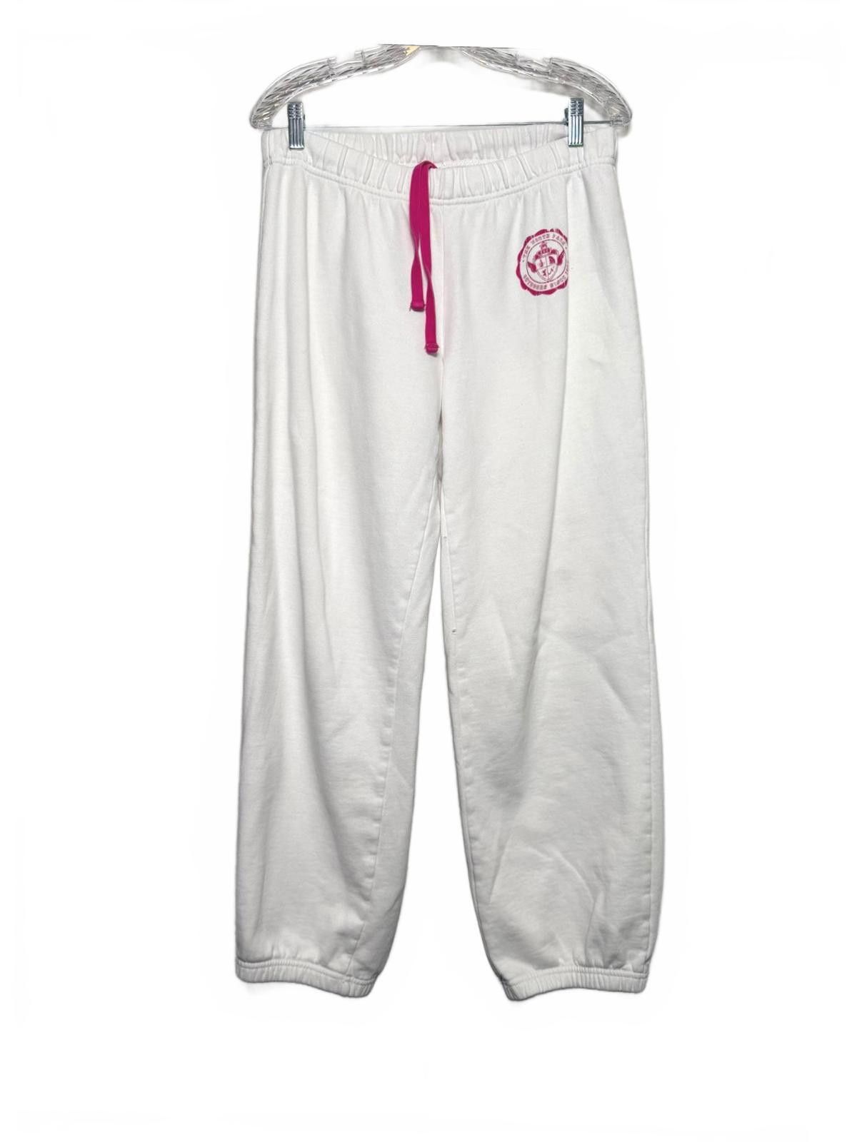 The North Face The North Face White Sweatpants with Pink Accents Size 36" / US 14 / IT 50 - 2 Thumbnail