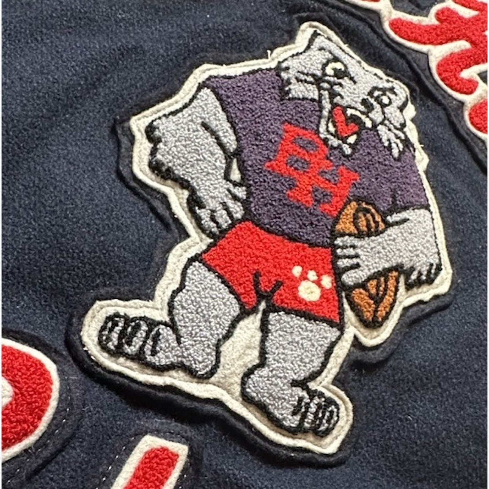 Skookum 2002 Vintage Huskies Letterman Varsity Bomber Wool Jacket Size US XL / EU 56 / 4 - 12 Thumbnail