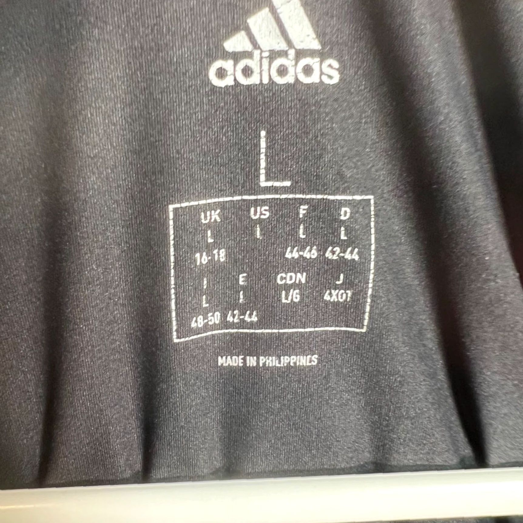 Adidas Adidas Womens Cropped T-Shirt Short Sleeve Black Size Large Athletic Activewear Size L / US 10 / IT 46 - 3 Thumbnail