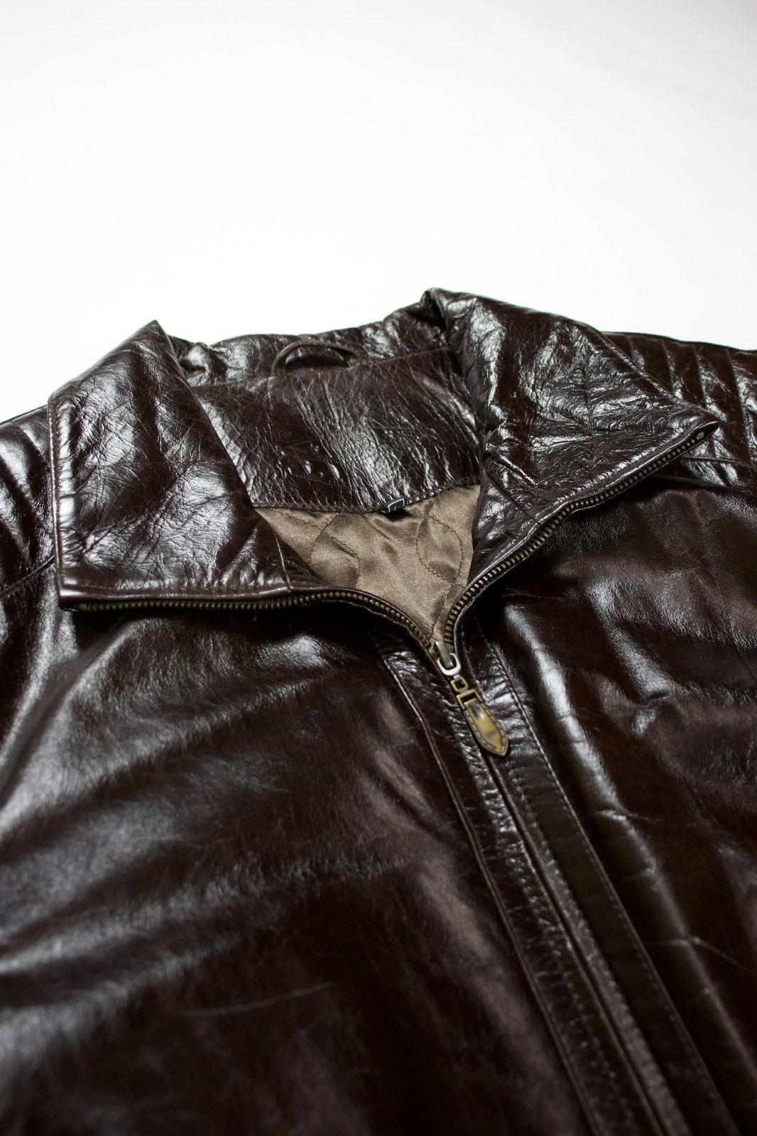 Vintage 90’s Lince Lambskin Leather Jacket Rare OG Size US L / EU 52-54 / 3 - 5 Thumbnail