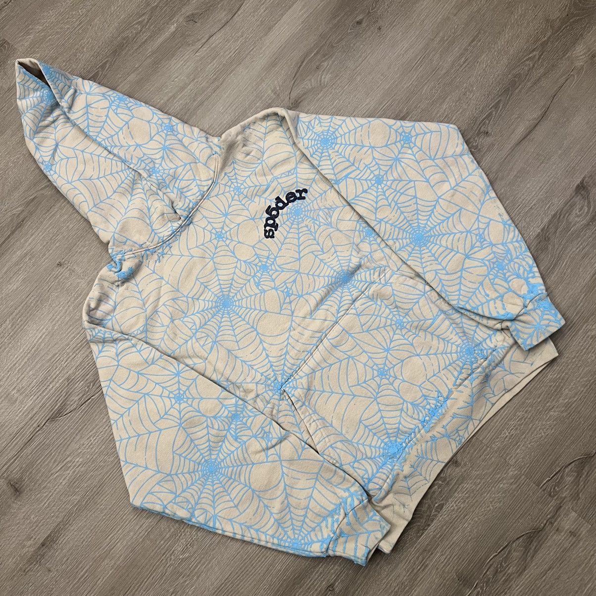 Sp5der Sp5der Worldwide AOP Web Hoodie Size US M / EU 48-50 / 2 - 1 Thumbnail